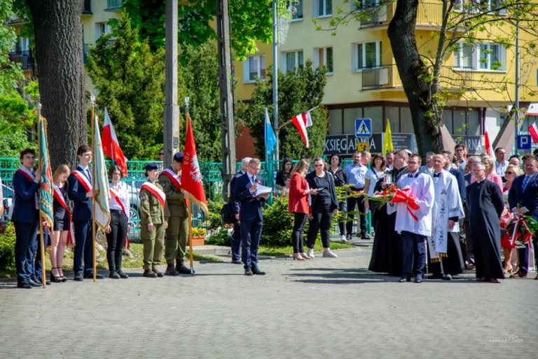 Uroczyste obchody Święta Narodowego Trzeciego Maja w Hrubieszowie